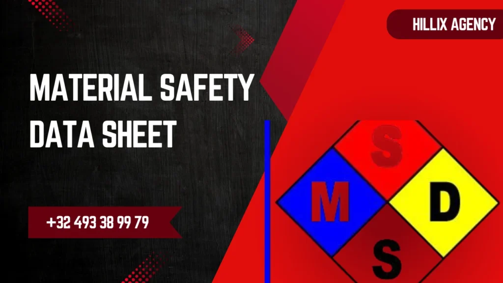 material safety data sheet